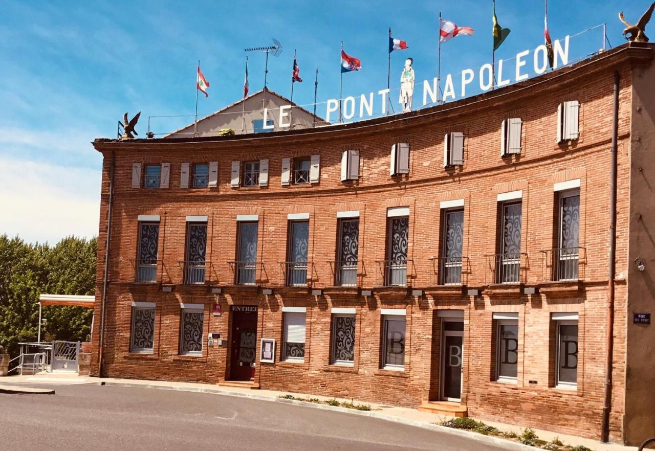 Le Pont Napoleon Moissac Hotell Exteriör bild